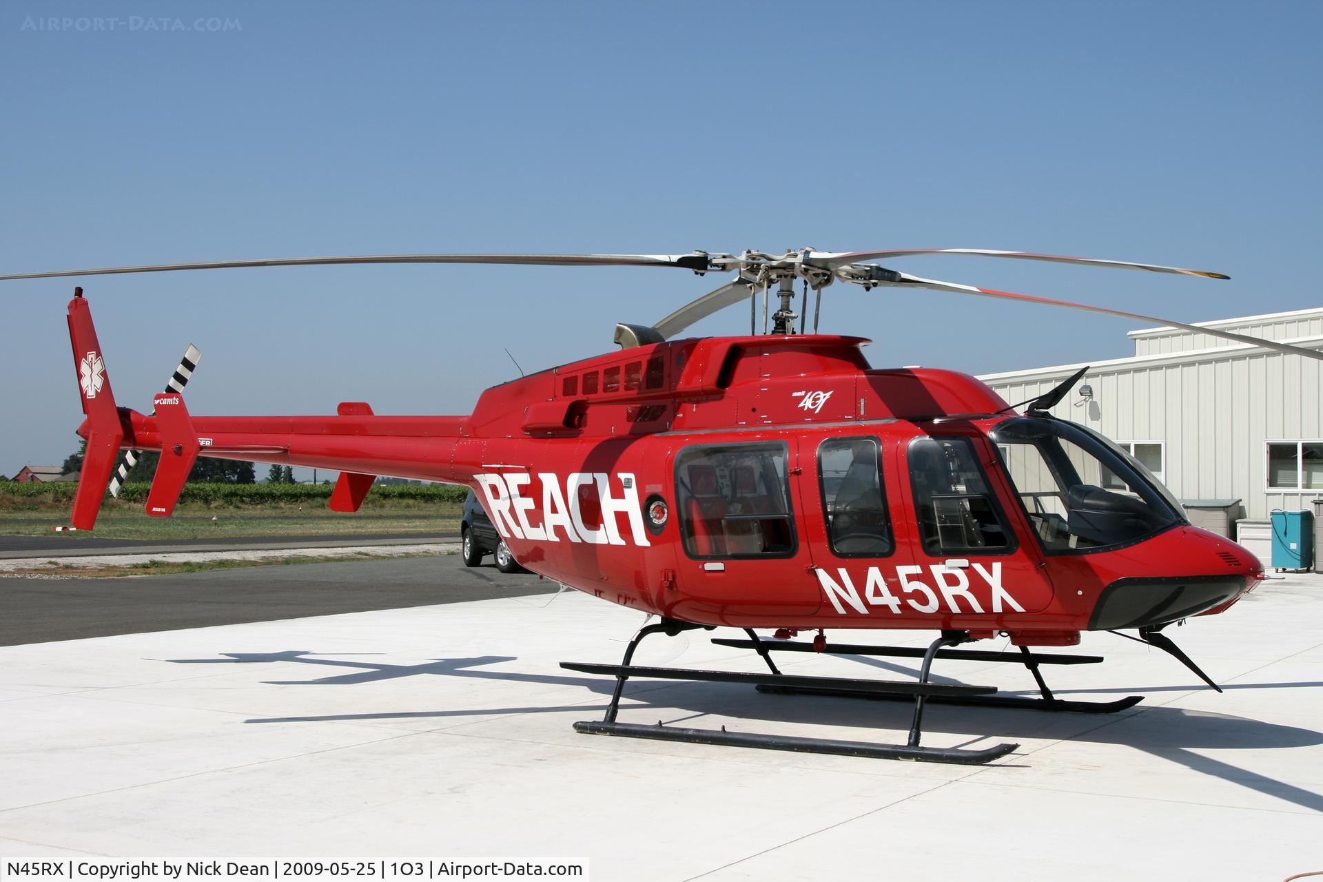 N45RX, 2000 Bell 407 C/N 53412, 1O3