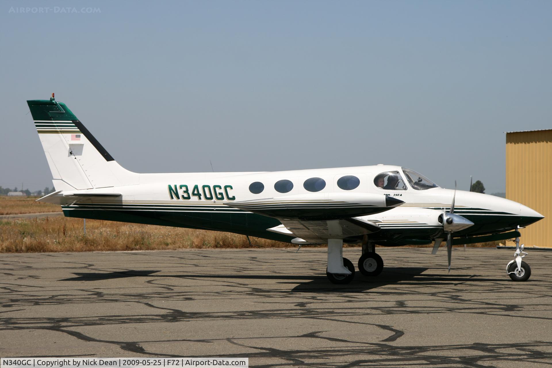 N340GC, 1977 Cessna 340A C/N 340A0369, F72