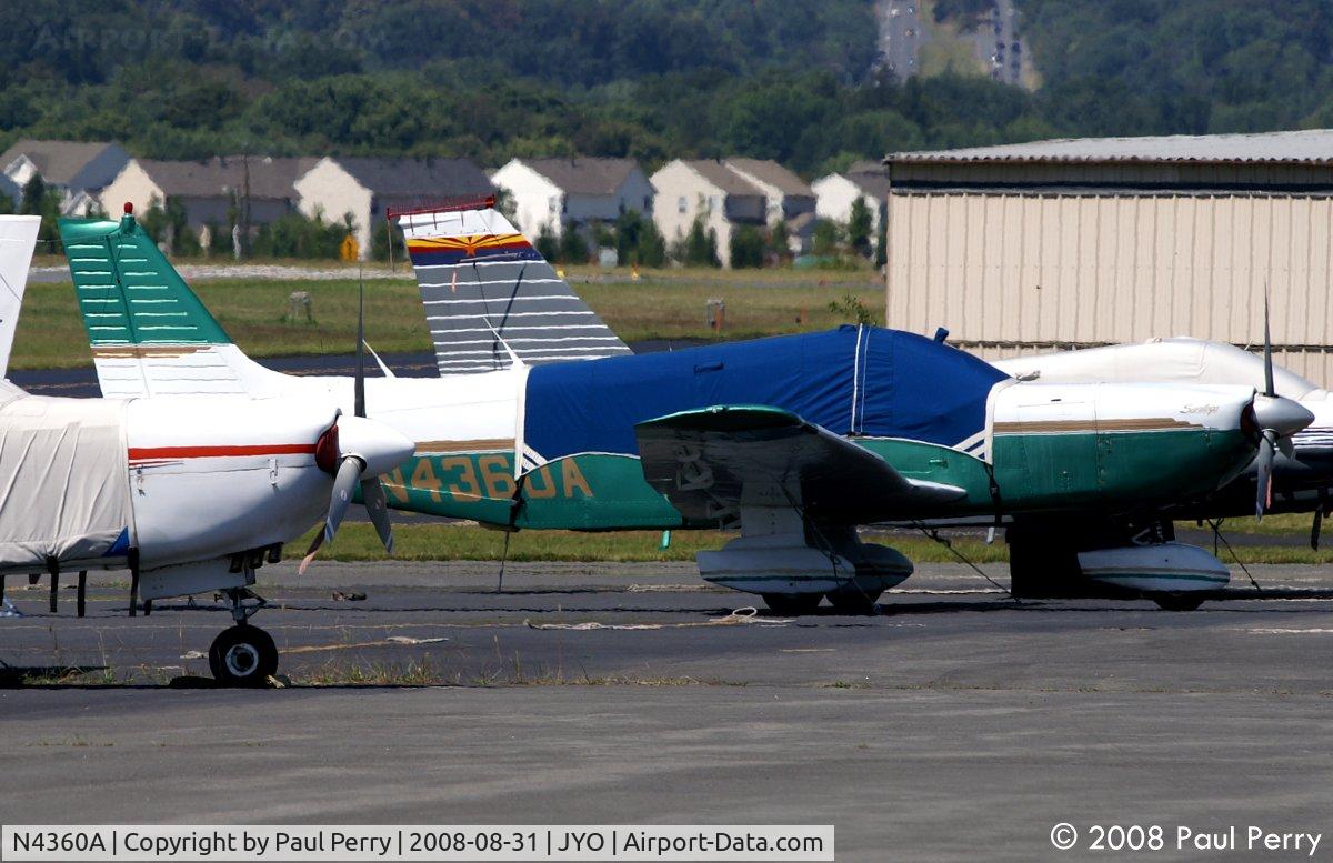 N4360A, Piper PA-32-301 Saratoga C/N 32-8406013, Covered, but looking good