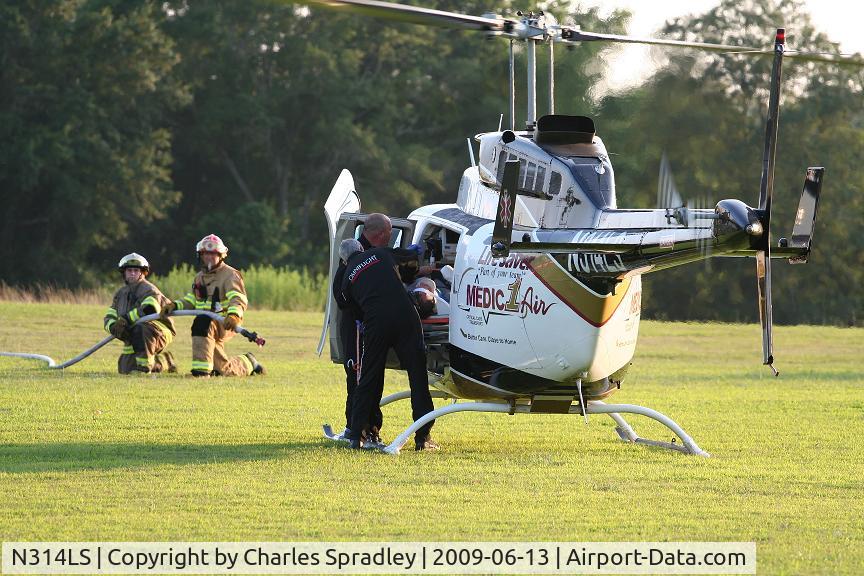 N314LS, 1982 Bell 206L-3 LongRanger III C/N 51006, Transport From Local R/C Field
