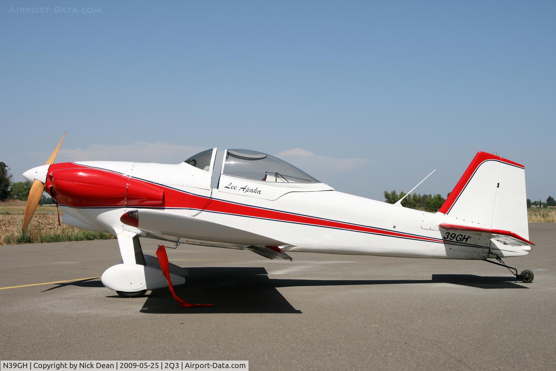 N39GH, 1975 Vans RV-3 C/N 65, 2Q3