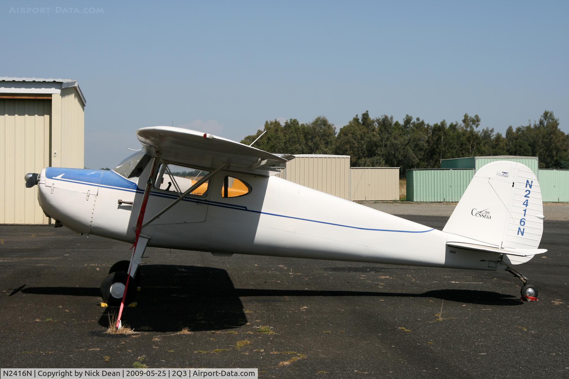 N2416N, 1947 Cessna 120 C/N 12665, 2Q3