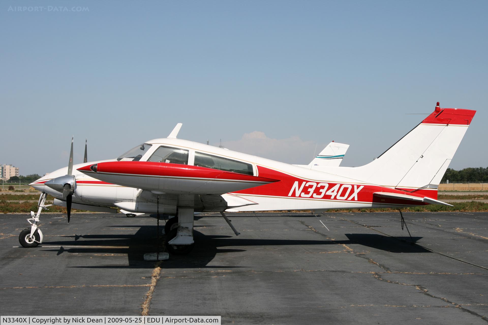 N3340X, 1967 Cessna 310L C/N 310L-0190, KEDU
