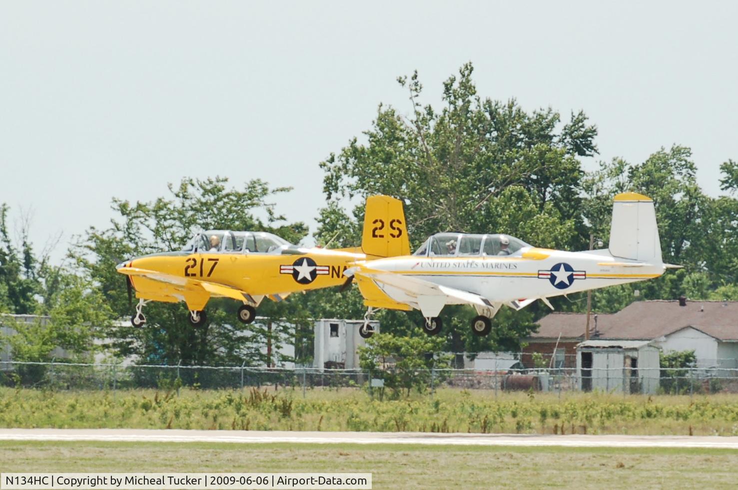 N134HC, 1958 Beech T-34A (A45) Mentor Mentor C/N CG-207, T-34 N134HC