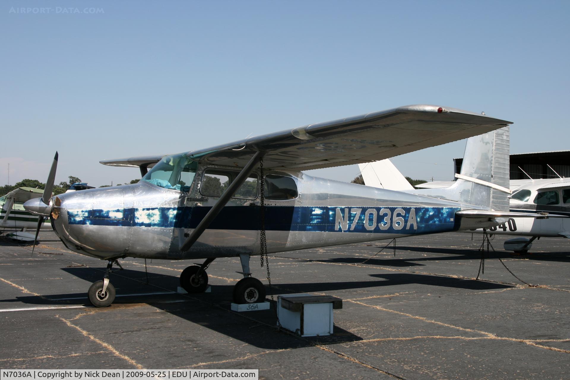 N7036A, 1956 Cessna 172 C/N 29136, KEDU