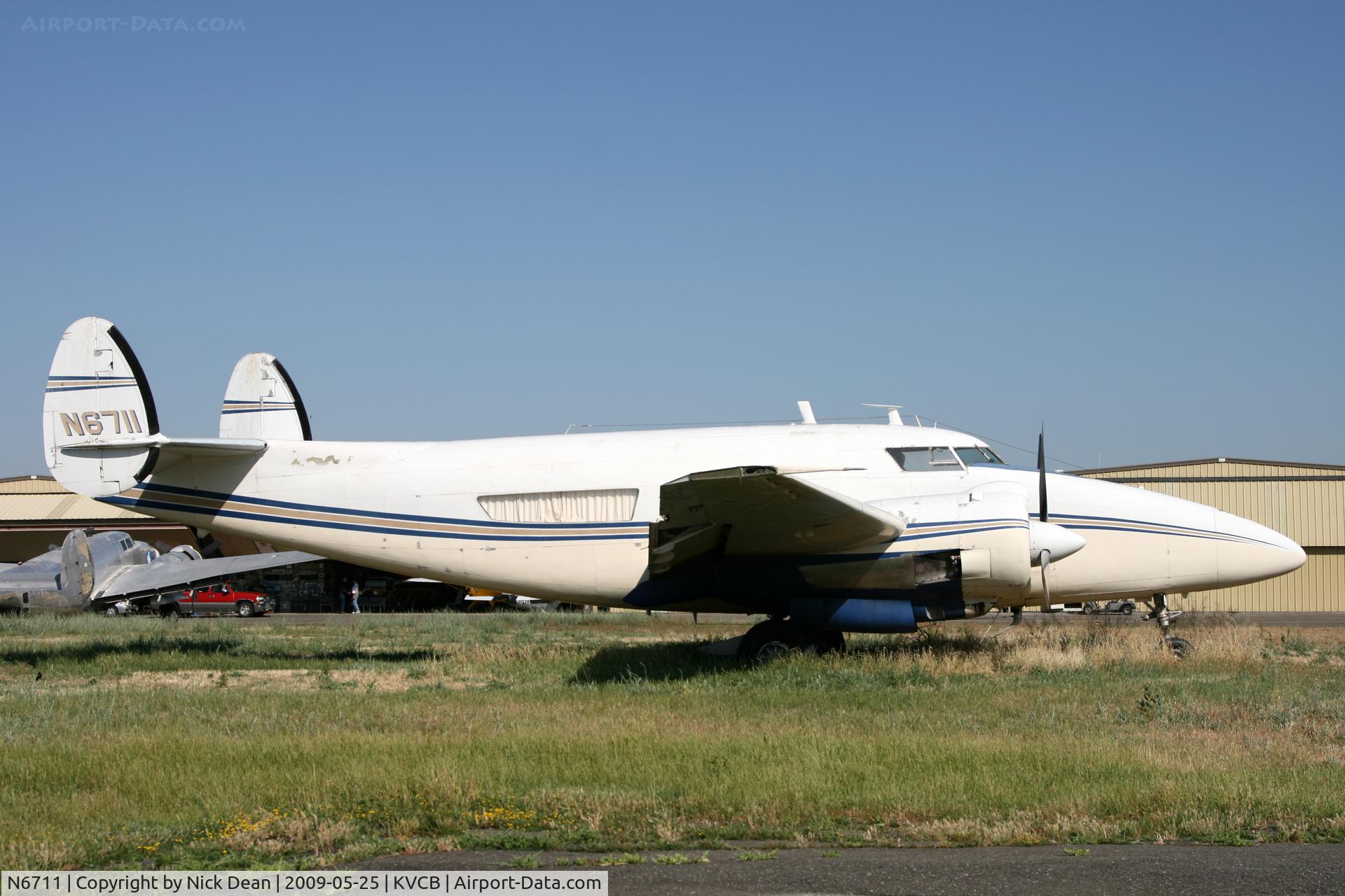 N6711, 1966 Lockheed 18 Lodestar C/N 2484, KVCB