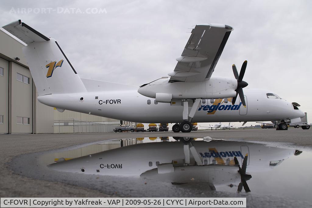 C-FOVR, 1988 De Havilland Canada DHC-8-102 Dash 8 C/N 105, Regional 1 Dash 8-100