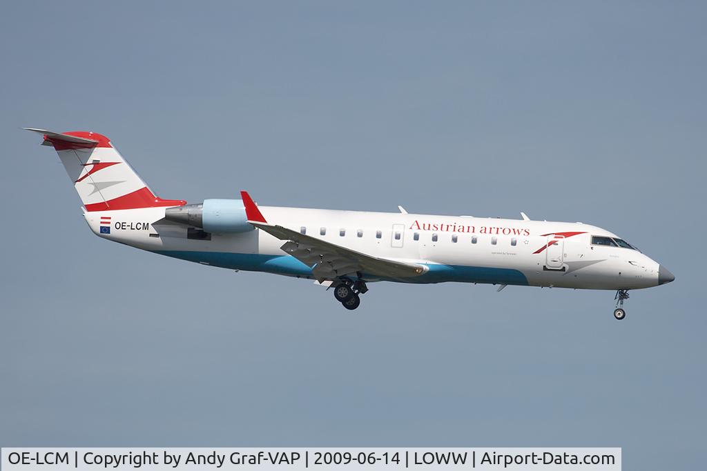 OE-LCM, 1997 Canadair CRJ-200LR (CL-600-2B19) C/N 7205, Austrian Arrows CRJ