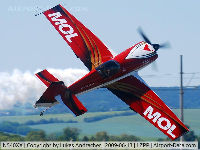 N540XX, 2008 MX Aircraft MXS C/N 6, Zoltán Veres in his Extra 300S