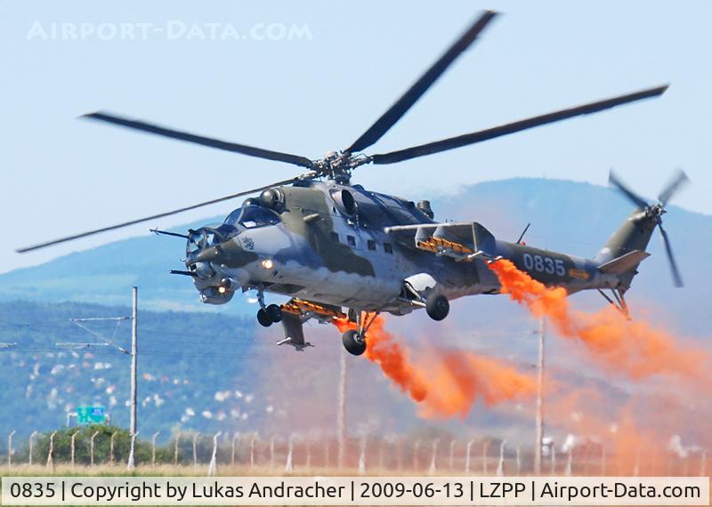 0835, Mil Mi-17 Hip C/N 108M35, Czech Republic - Air Force, Mil Mi-24V