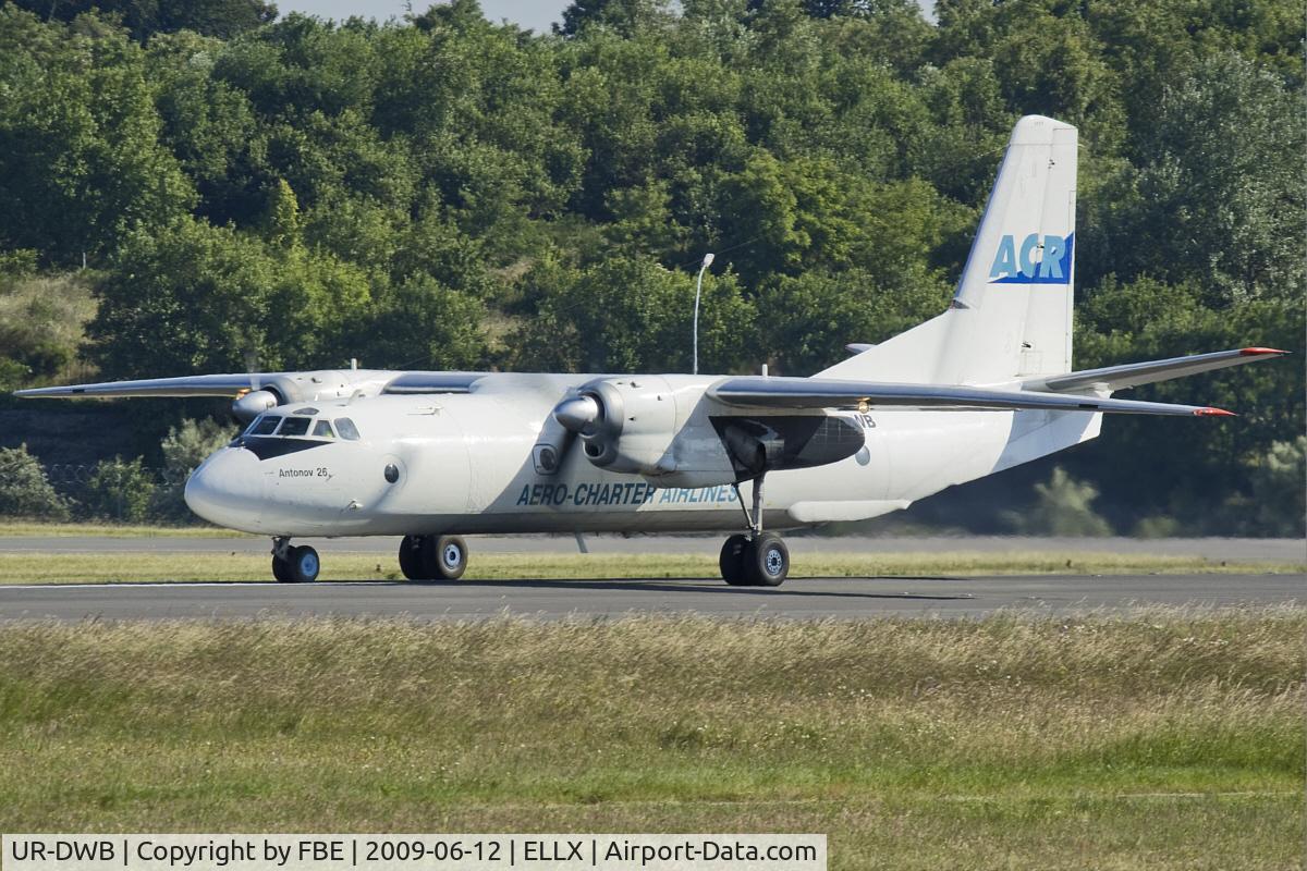 UR-DWB, Antonov An-26 C/N 6207, lining up RW24