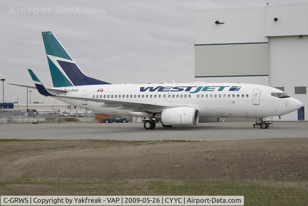 C-GRWS, 2002 Boeing 737-76N C/N 32881, Westjet Boeing 737-700