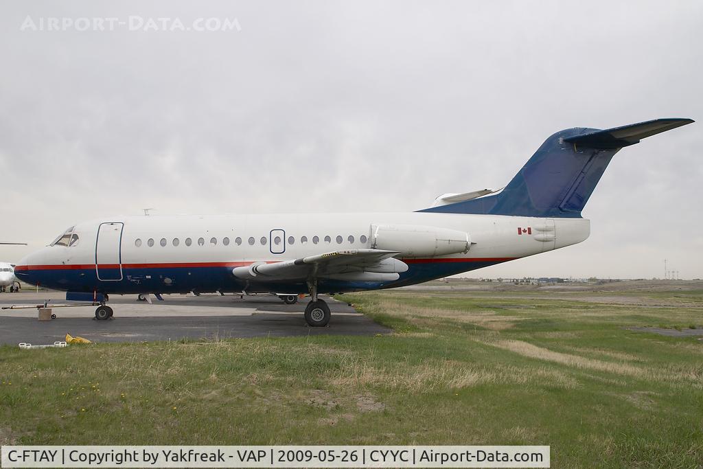 C-FTAY, 1974 Fokker F.28-1000 Fellowship C/N 11084, Fokker 28