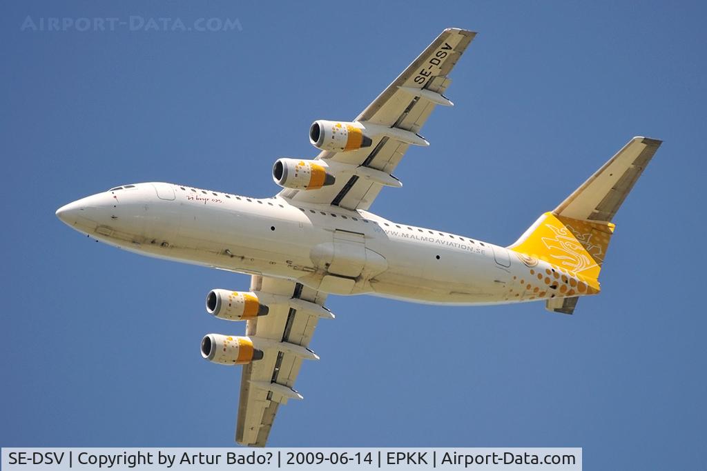 SE-DSV, 1994 British Aerospace Avro 146-RJ100A C/N E3250, Malmo Aviation