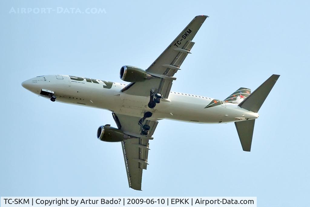 TC-SKM, 1997 Boeing 737-49R C/N 28882, Sky Airlines
