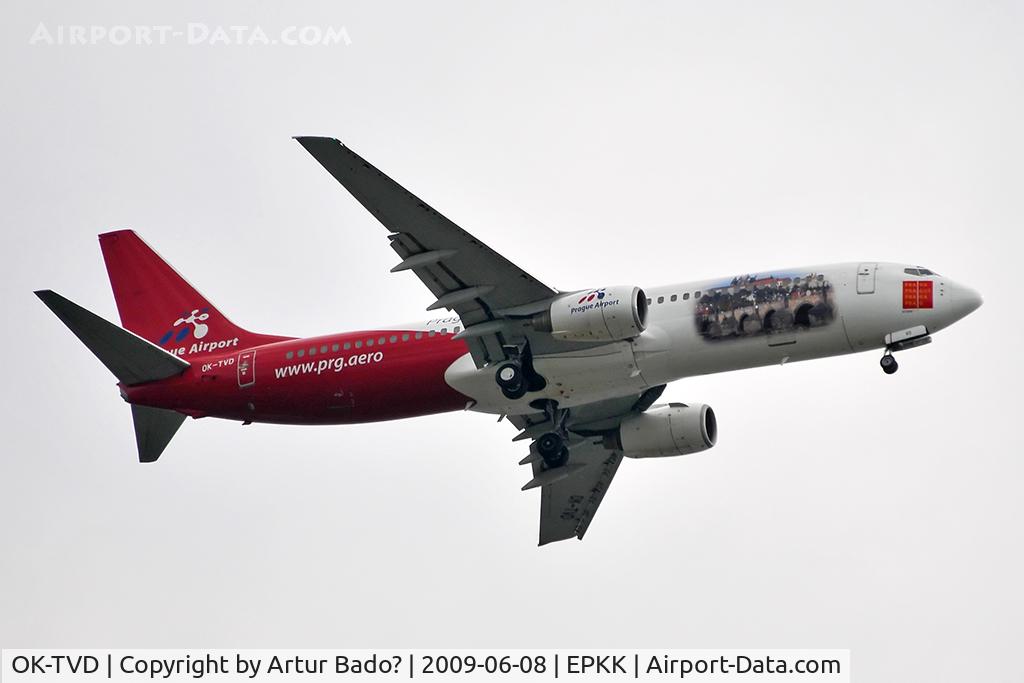 OK-TVD, 1999 Boeing 737-86N C/N 28595, Travel Service