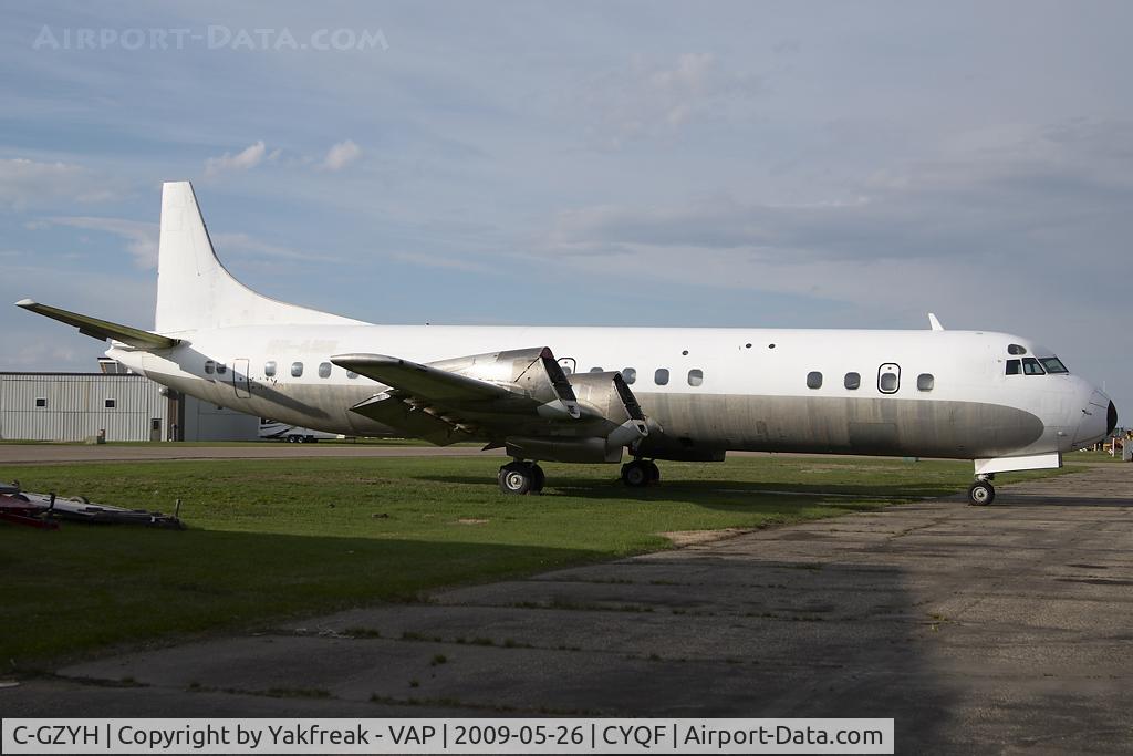 C-GZYH, 1960 Lockheed L-188A Electra C/N 1124, Air Spray Lockheed Electra