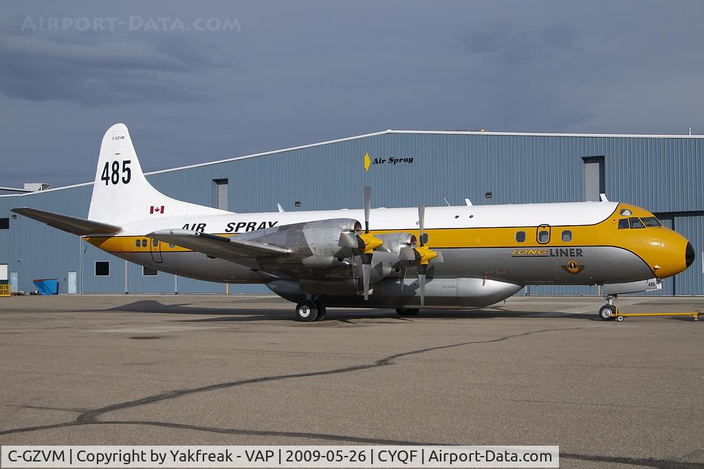 C-GZVM, 1959 Lockheed L-188A Electra C/N 1036, Air Spray Lockheed Electra