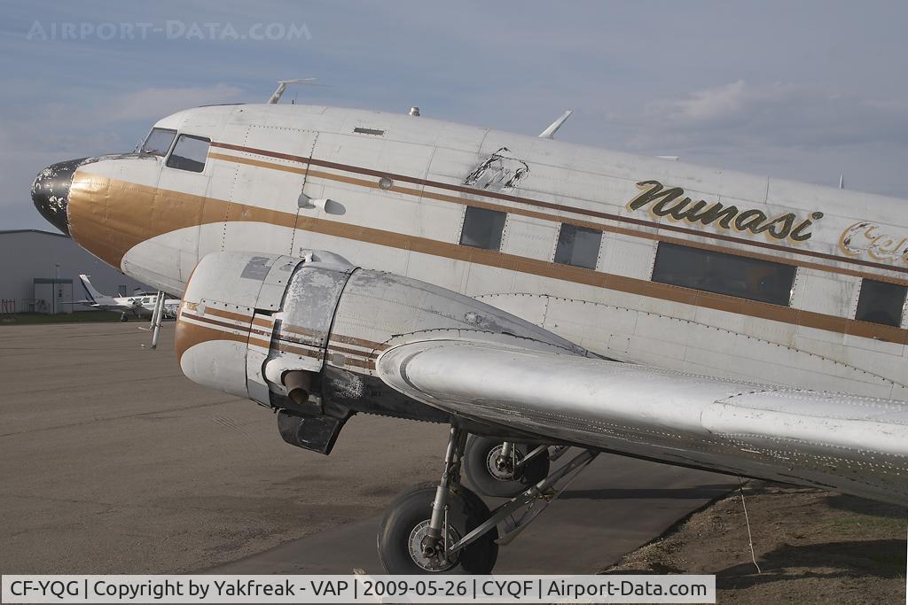 CF-YQG, 1943 Douglas R4D-1 (DC-3C) C/N 4654, Nunasi Central DC3