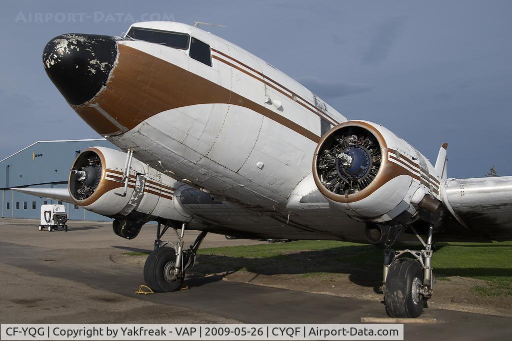 CF-YQG, 1943 Douglas R4D-1 (DC-3C) C/N 4654, Nunasi Central DC3