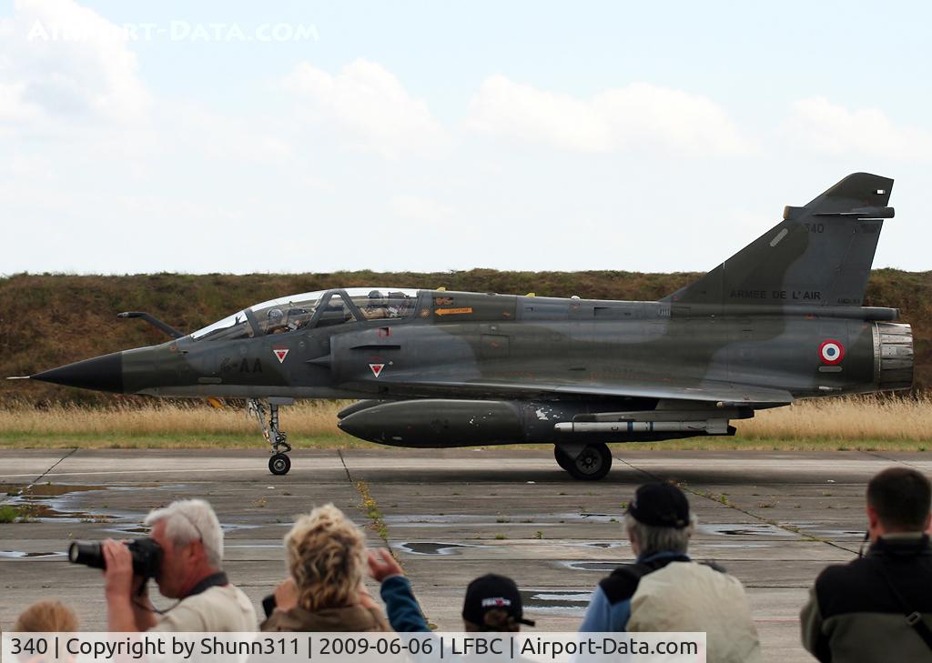 340, Dassault Mirage 2000N C/N 278, Used as a demo during LFBC Airshow 2009