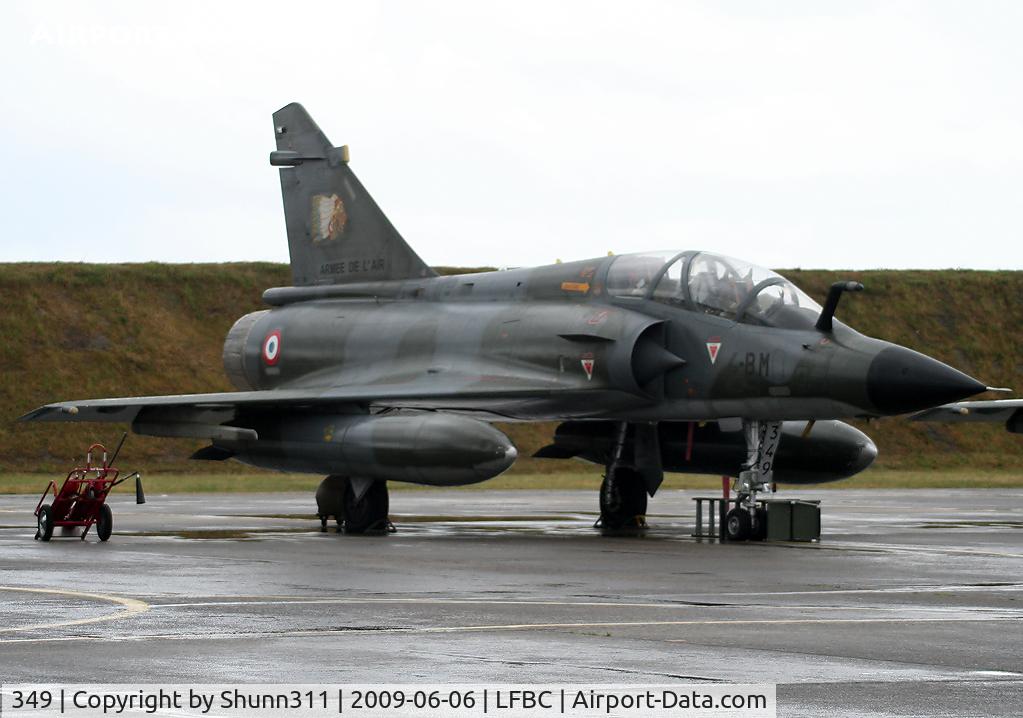 349, Dassault Mirage 2000N C/N 306, Used as spare of 4-AA and 4-CS during LFBC Airshow 2009