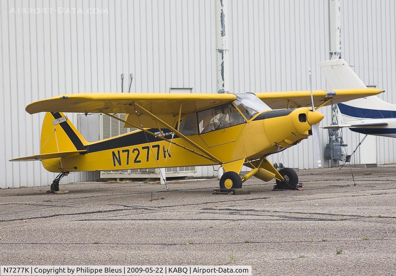 N7277K, 1950 Piper PA-18-105 Super Cub C/N 18-183, First picture of this Super Cub with classic but famous style.