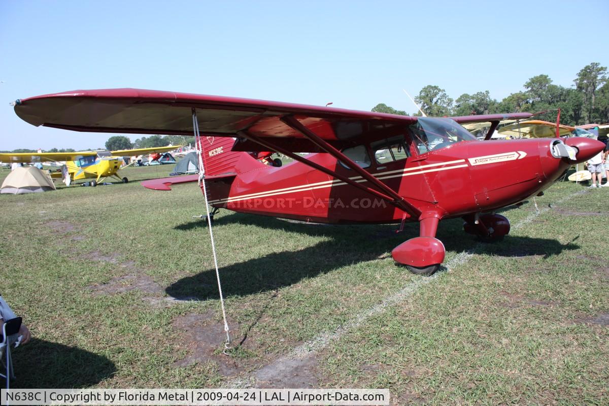 N638C, 1947 Stinson 108-3 Voyager C/N 108-3638, Stinson 108-3