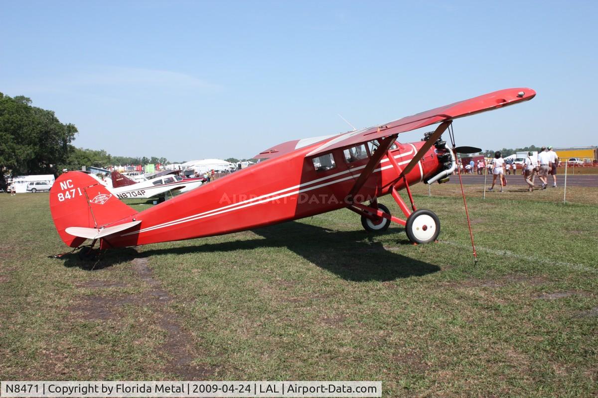 N8471, 1929 Stinson SM-2AA C/N 1069, Stinson SM-2AA