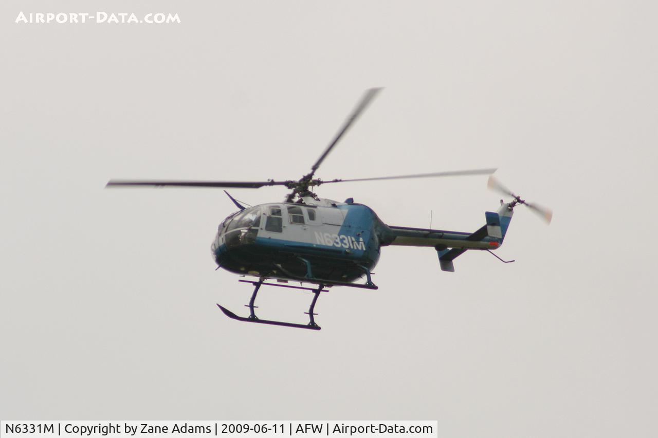 N6331M, 1998 MBB Bo-105LS-A3 C/N 2051, At Alliance, Fort Worth