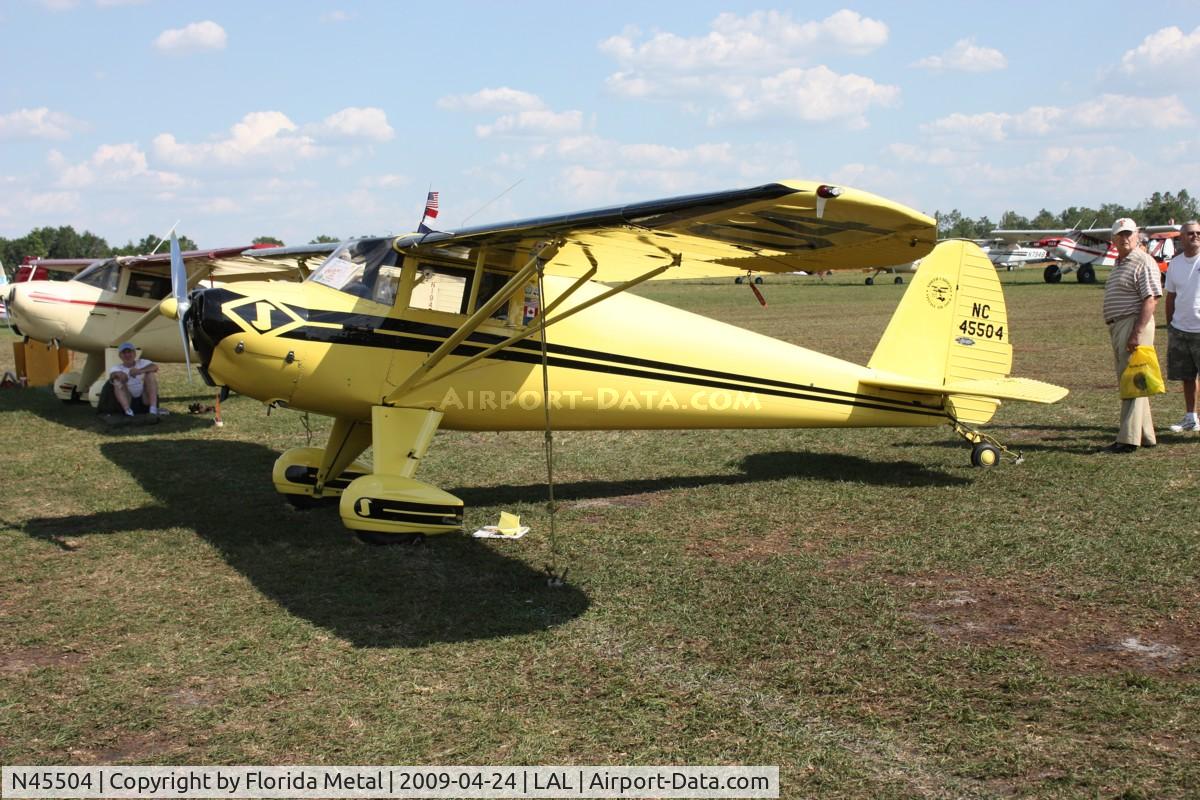 N45504, 1946 Luscombe 8A C/N 2031, Luscombe 8A