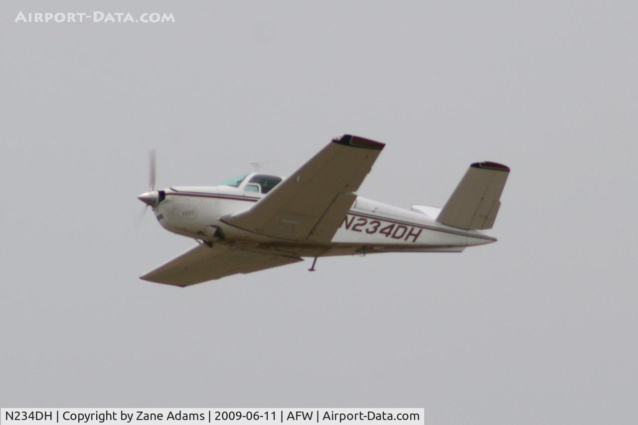 N234DH, 1969 Beech V35A Bonanza C/N D-8966, At Alliance, Fort Worth
