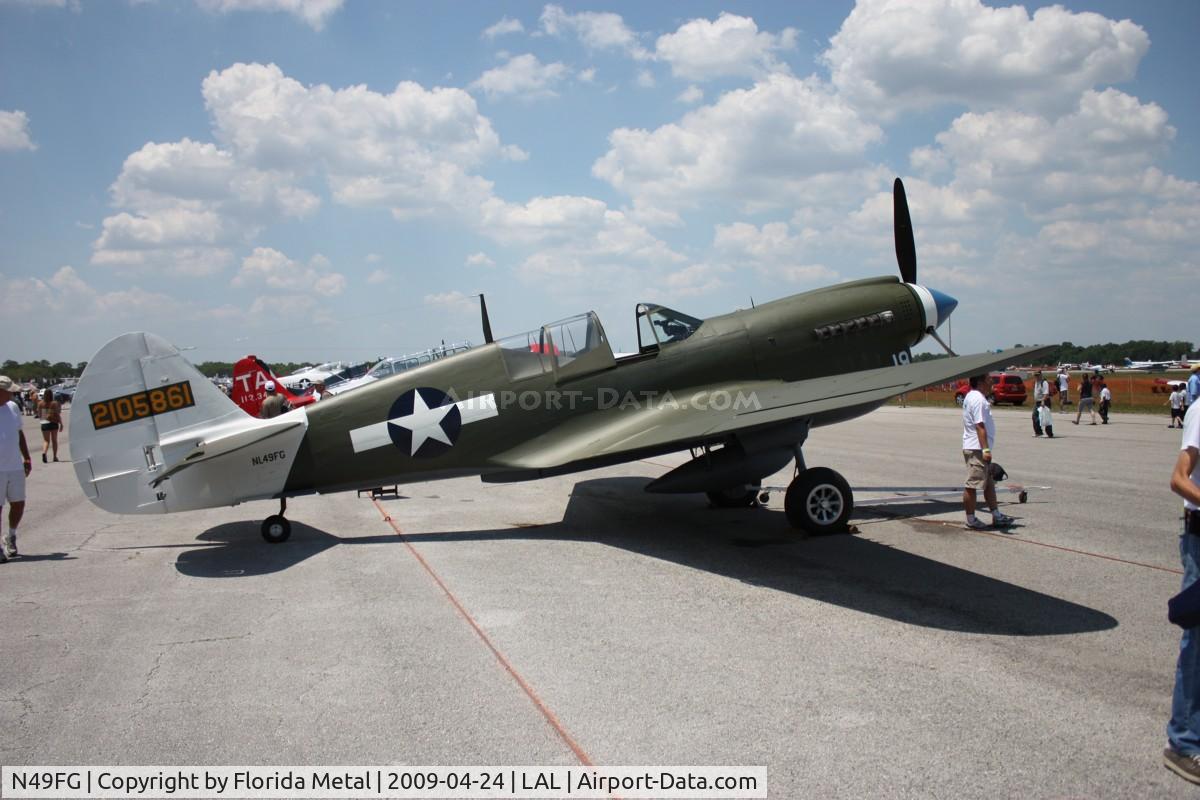 N49FG, 1943 Curtiss P-40N Warhawk C/N 29623, P-40N