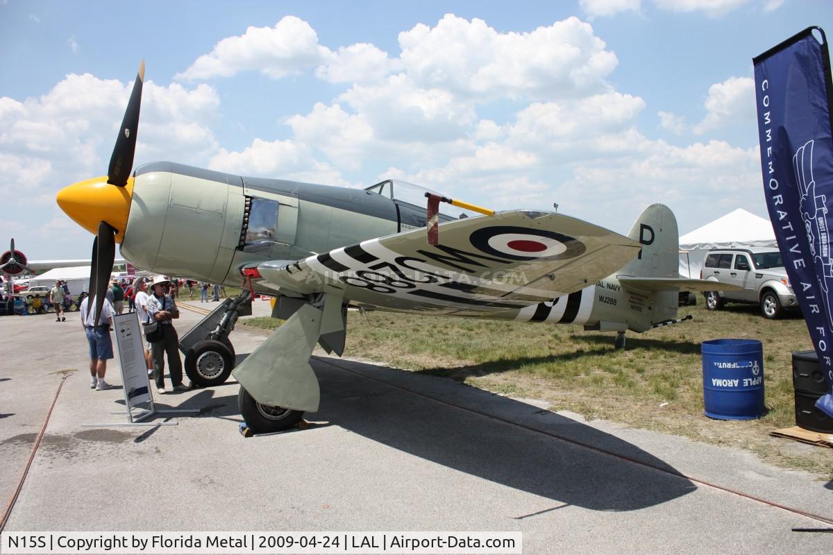 N15S, 1953 Hawker Sea Fury FB.11 C/N 41H/696792, Hawker Sea Fury