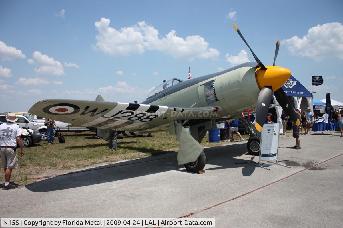 N15S, 1953 Hawker Sea Fury FB.11 C/N 41H/696792, Hawker Sea Fury