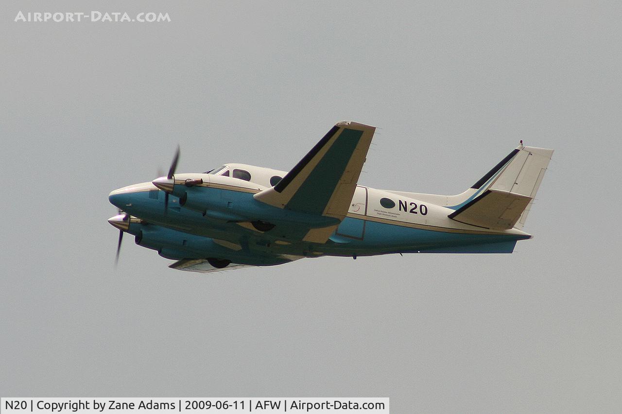N20, 1980 Beech C90 King Air C/N LJ-912, FAA King Air at Alliance, Fort Worth