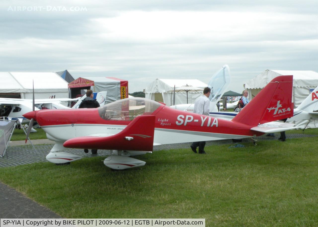SP-YIA, Aero AT-4 C/N Not found SP-YIA, AEROEXPO LONDON 2009