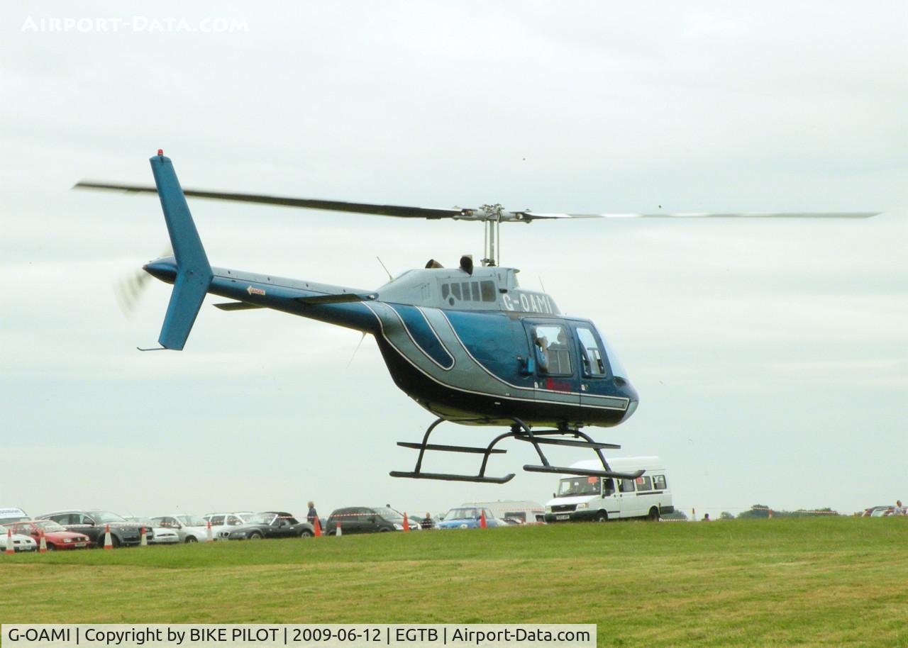 G-OAMI, 1968 Bell 206B JetRanger II C/N 464, AEROEXPO LONDON 2009