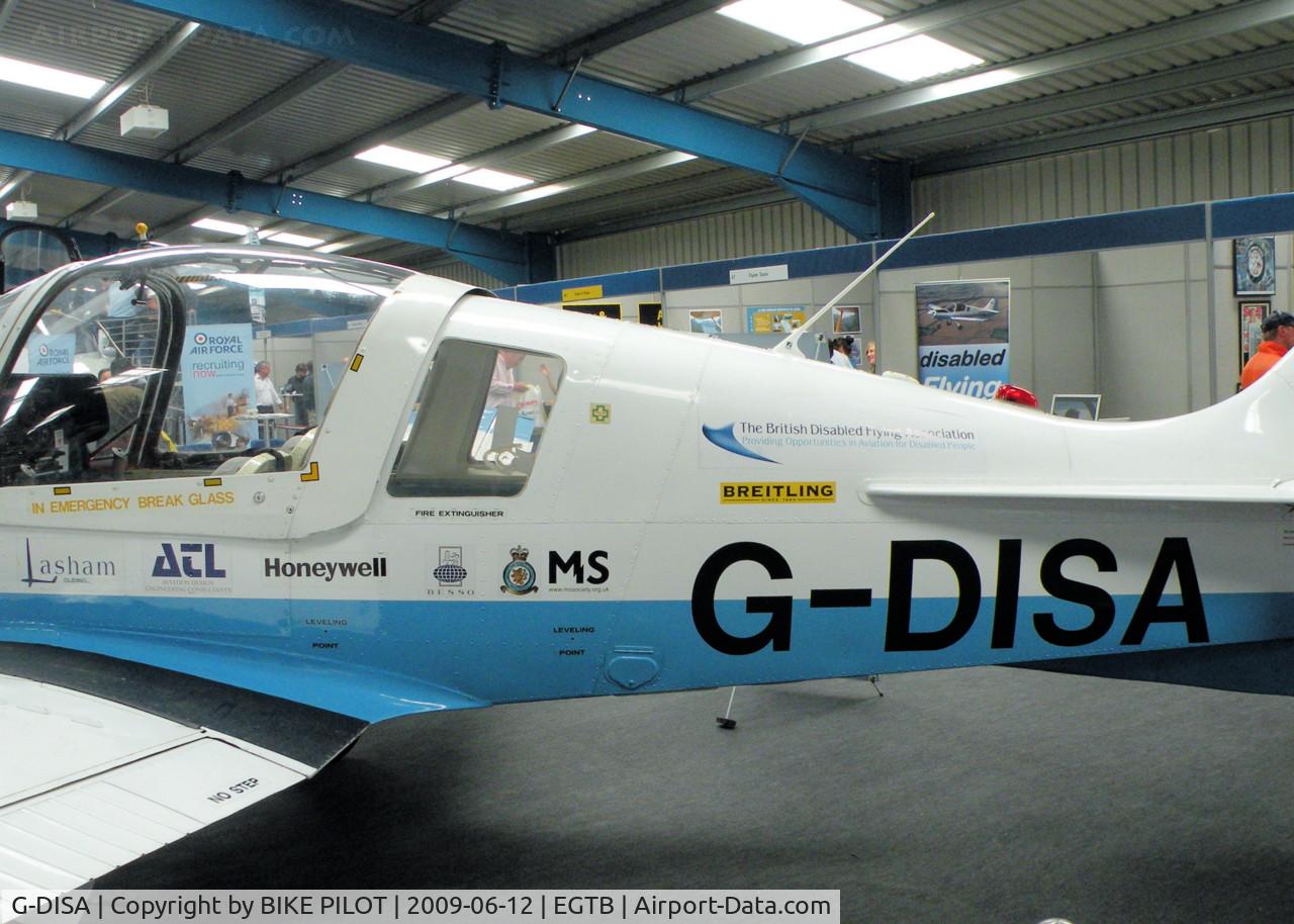G-DISA, 1983 Scottish Aviation Bulldog Series 120 Model 125 C/N BH120/435, AEROEXPO LONDON 2009