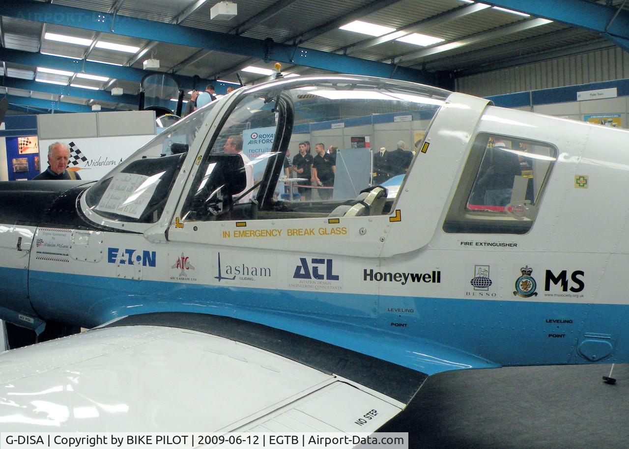 G-DISA, 1983 Scottish Aviation Bulldog Series 120 Model 125 C/N BH120/435, AEROEXPO LONDON 2009