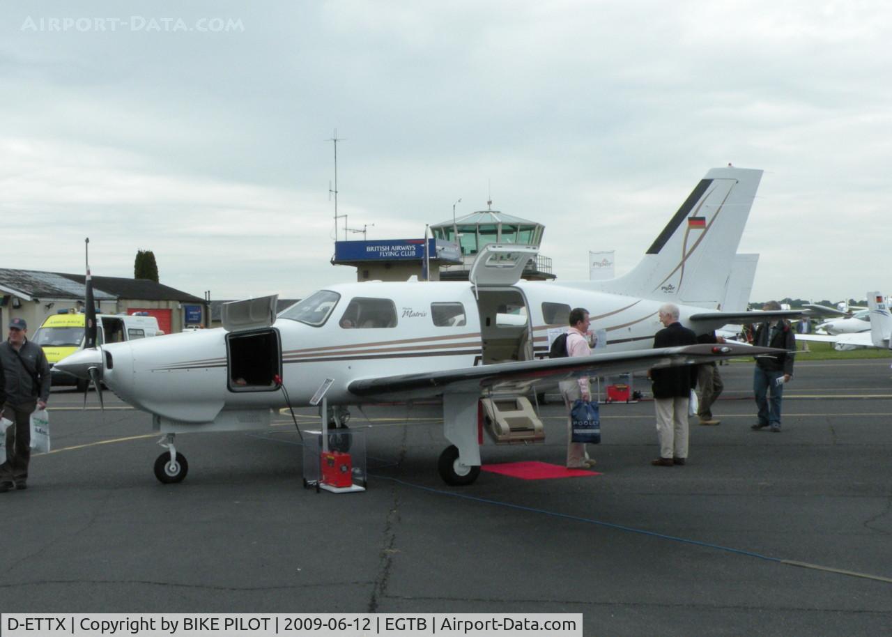 D-ETTX, 2008 Piper PA-46R-350T Malibu Matrix C/N 4692021, AEROEXPO LONDON 2009