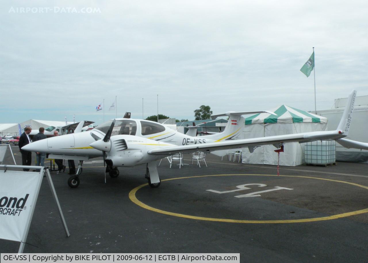OE-VSS, 2008 Diamond DA-42NG Twin Star C/N 42.N001, AEROEXPO LONDON 2009