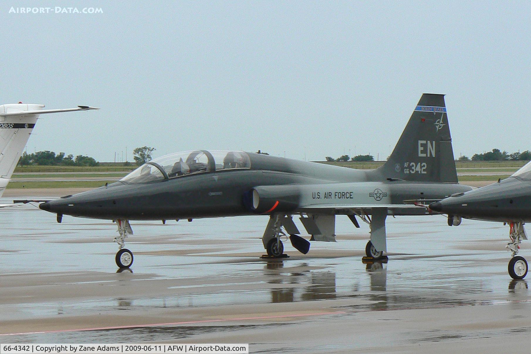 66-4342, 1966 Northrop T-38A-65-NO Talon C/N N.5919, At Alliance, Fort Worth