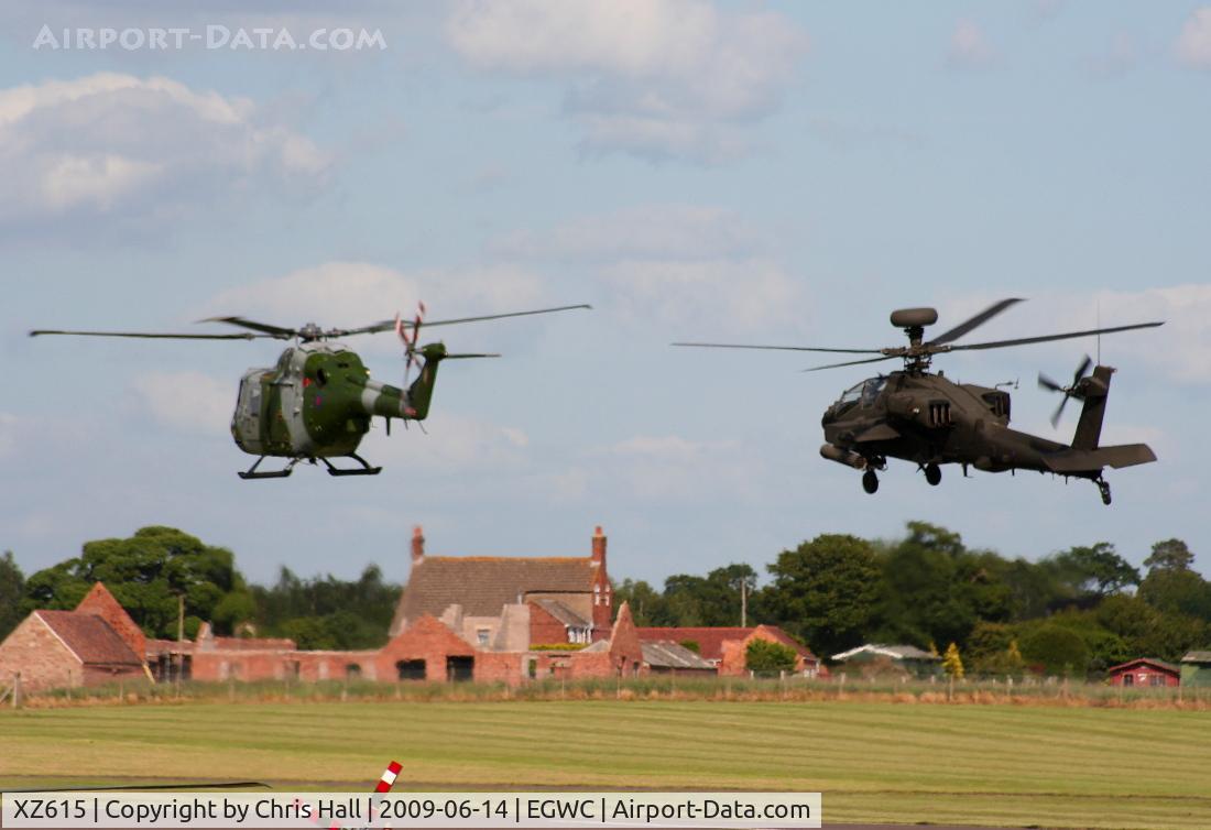 XZ615, 1980 Westland Lynx AH.7 C/N 162, Army Air Corps 2009 display team Lynx and Apache