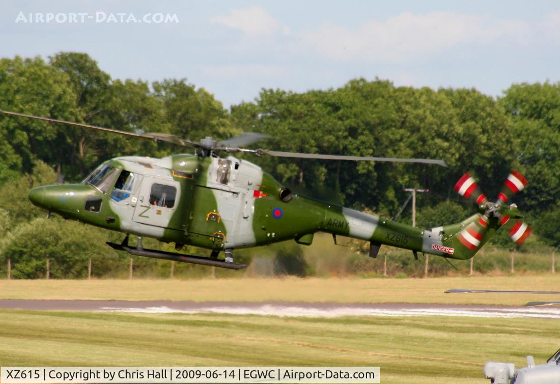 XZ615, 1980 Westland Lynx AH.7 C/N 162, Army Air Corps 2009 display team Lynx
