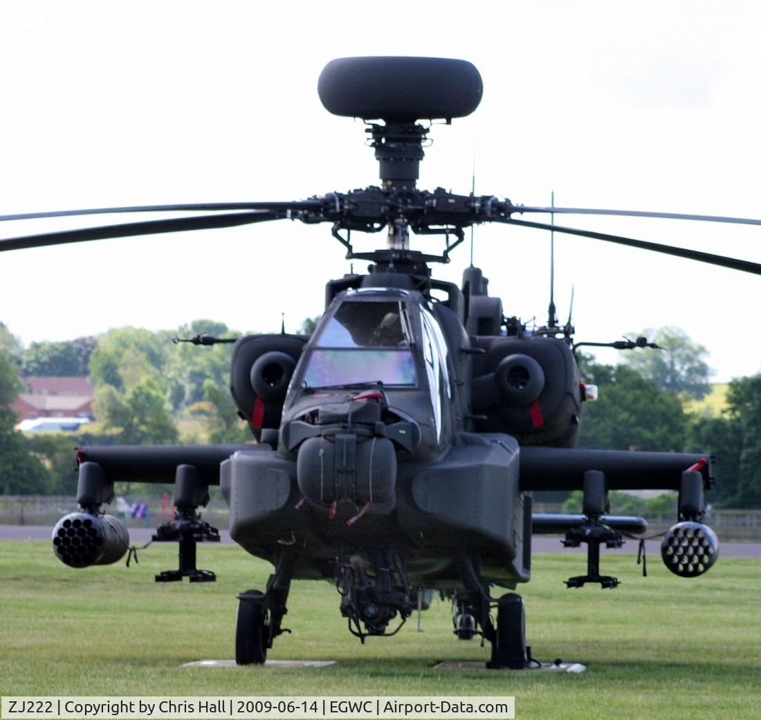 ZJ222, Westland Apache AH.1 C/N DU056/WAH056, Army Air Corps 2009 display team Apache