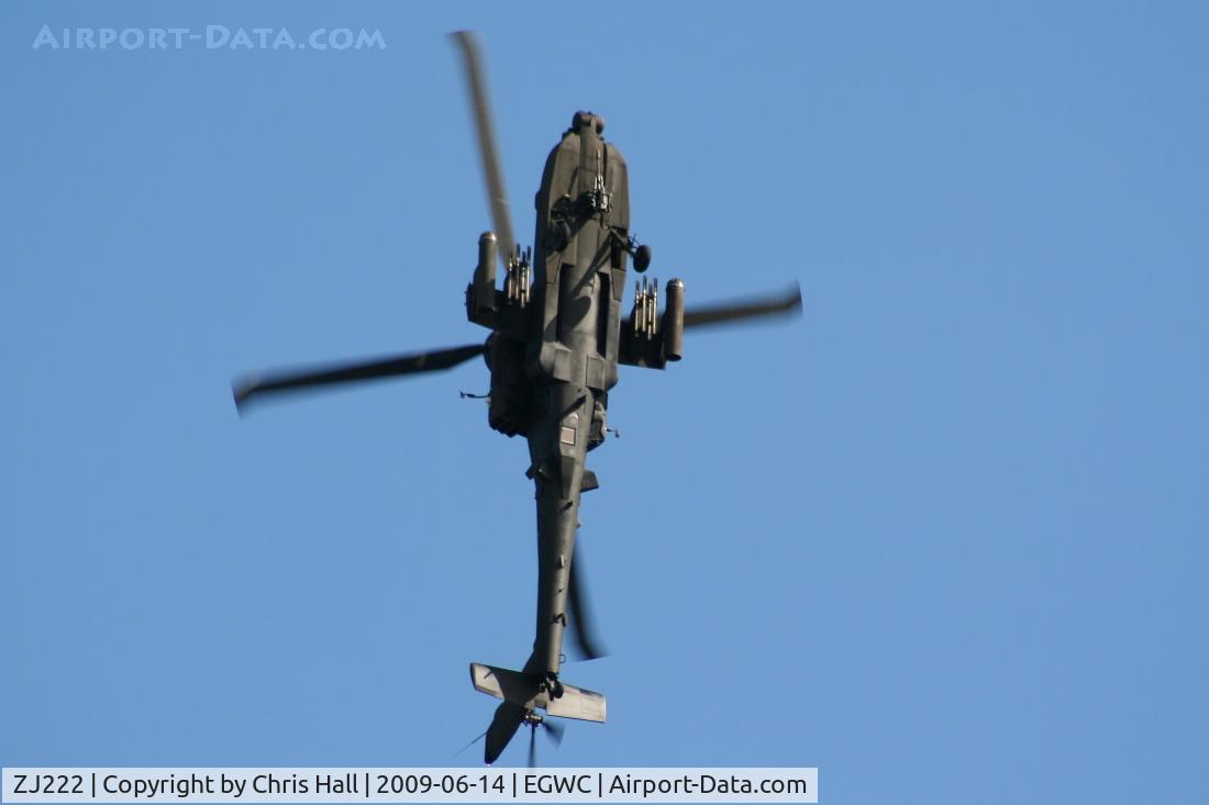ZJ222, Westland Apache AH.1 C/N DU056/WAH056, Army Air Corps 2009 display team Apache