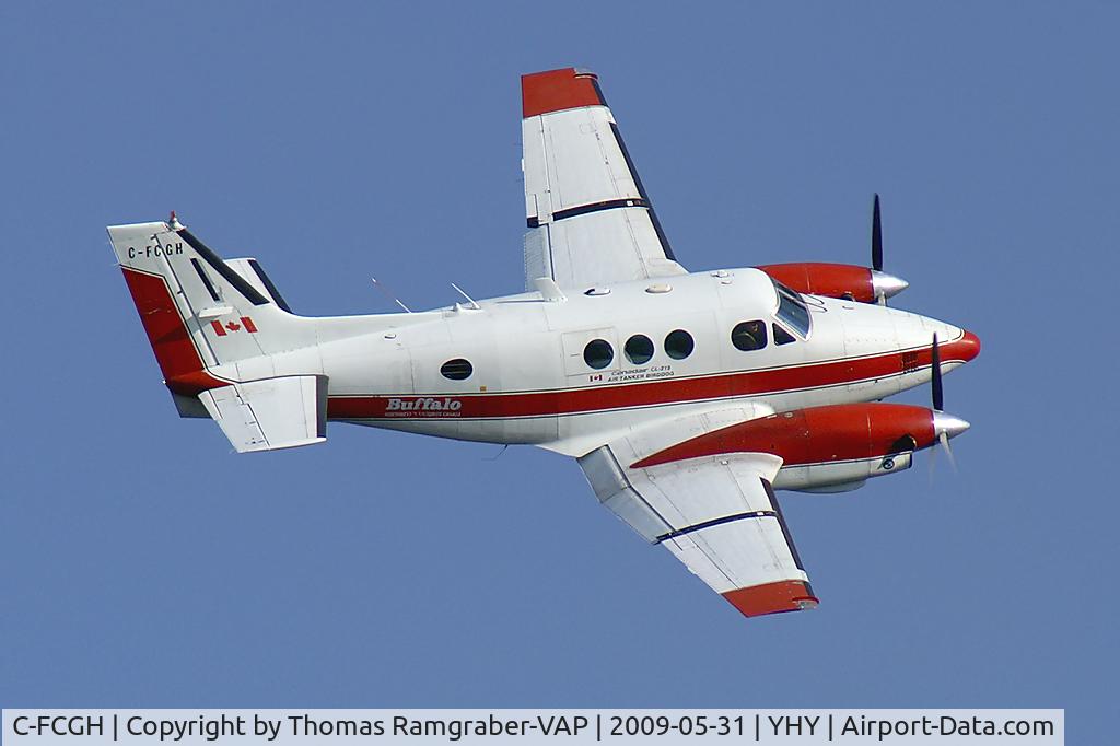 C-FCGH, 1967 Beech 65-A90 C/N LJ-203, Buffalo Airways Beech 65