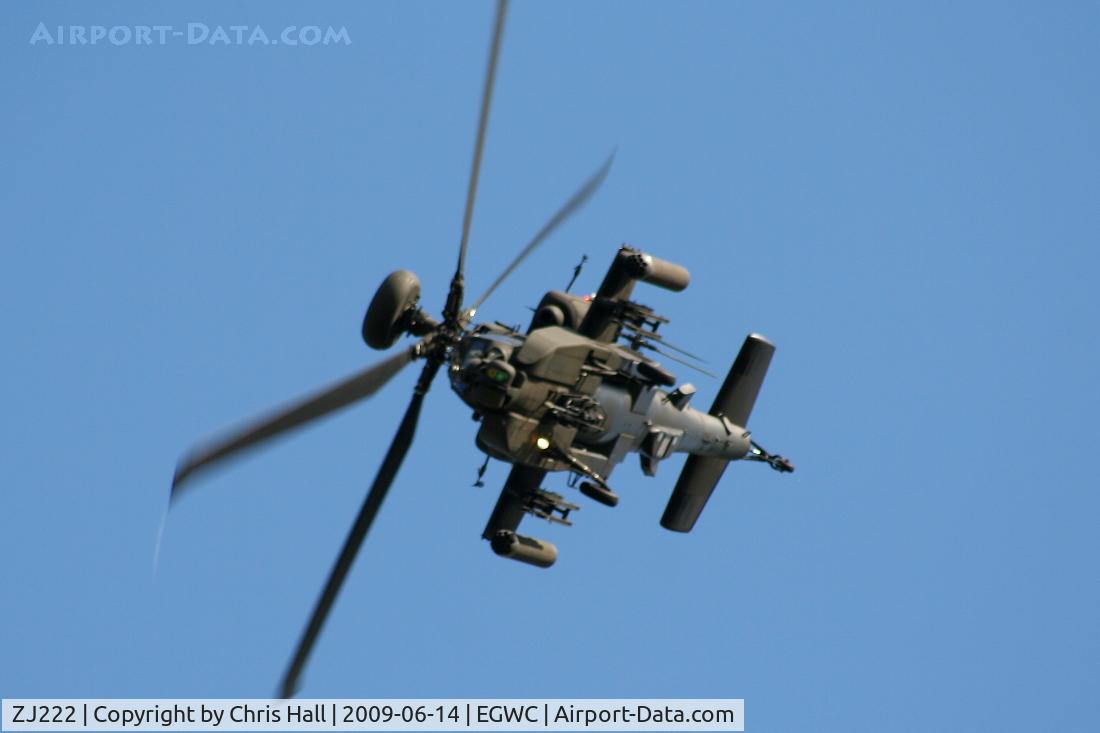 ZJ222, Westland Apache AH.1 C/N DU056/WAH056, Army Air Corps 2009 display team Apache