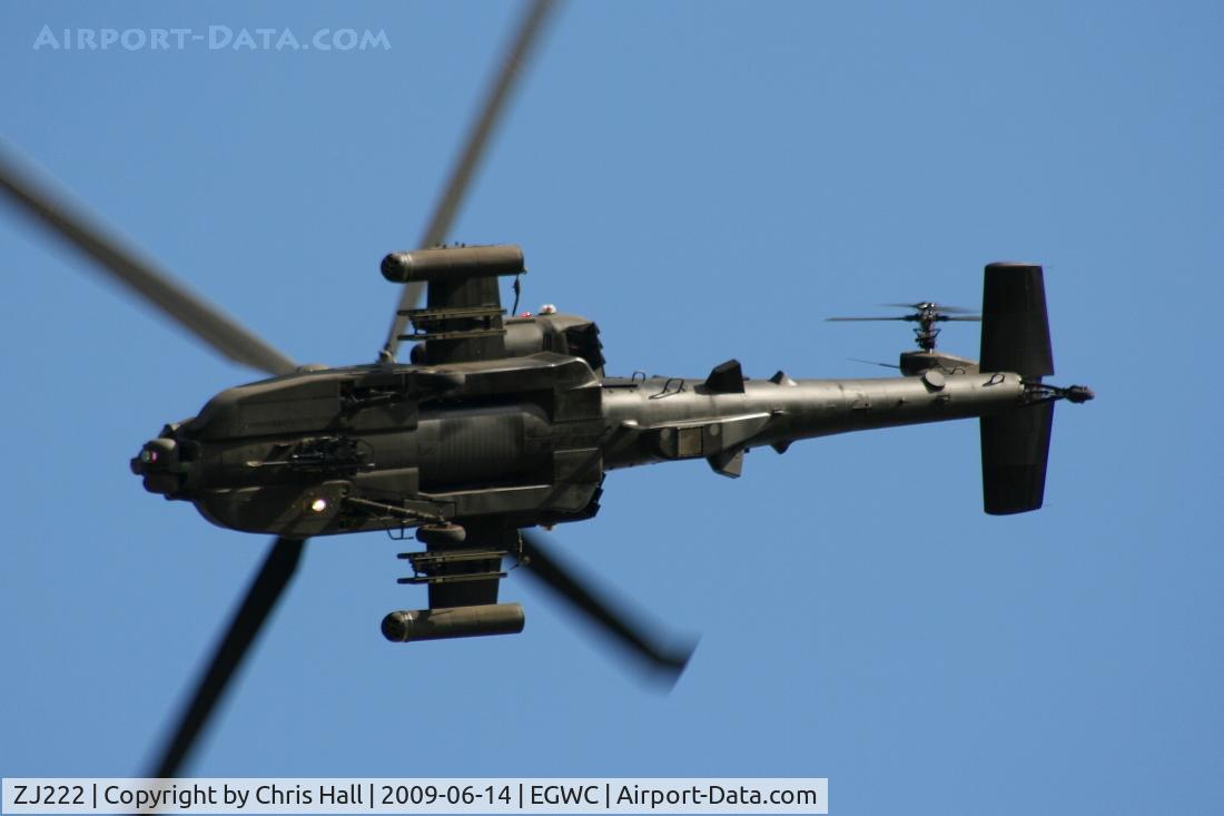 ZJ222, Westland Apache AH.1 C/N DU056/WAH056, Army Air Corps 2009 display team Apache